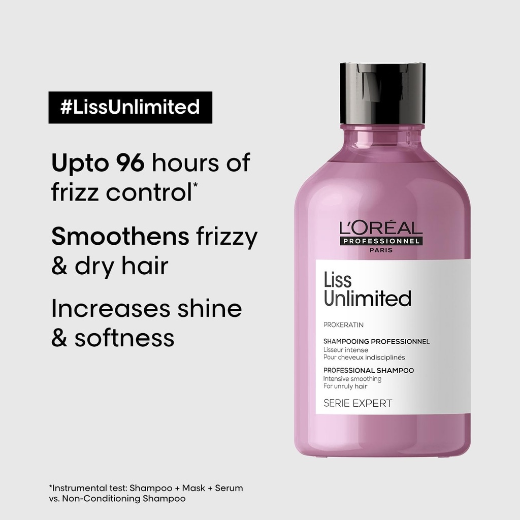 L'Oréal Professionel Liss Unlimited Shampoo 300 Ml