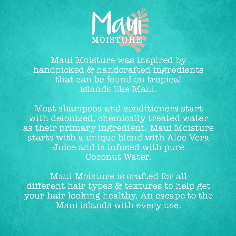 Maui Moisture Hair Care Curl Quench + Coconut Oil Curl Milk 236 Ml