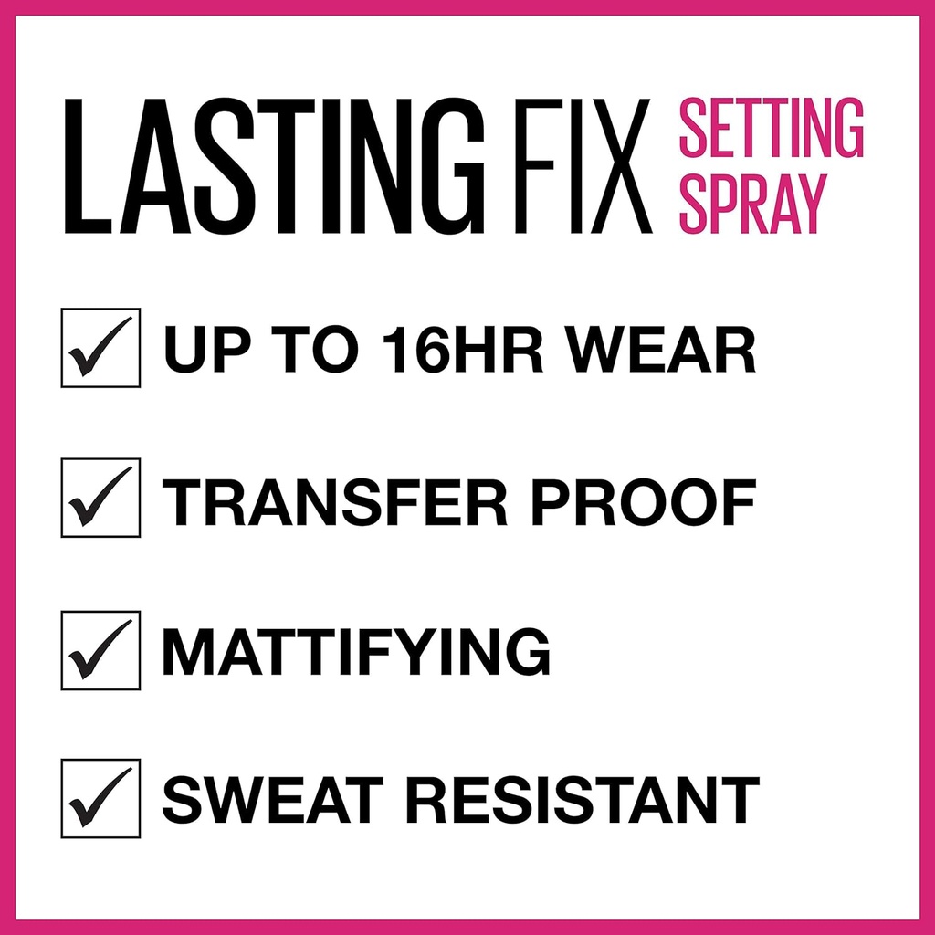 Maybelline Lasting Fix Setting Spray 16H