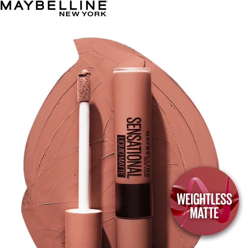 Maybelline Sensational Liquid Matte Lipstick No.01