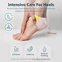 Pure Derm Exfoliating Heel Mask 1 Pair 