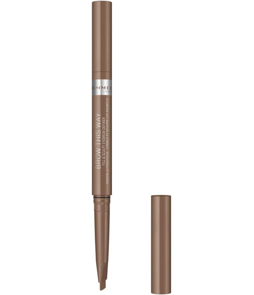 Rimmel Brow This Way Fill & Sculpt Eyebrow Deffiner No.1 Blonde