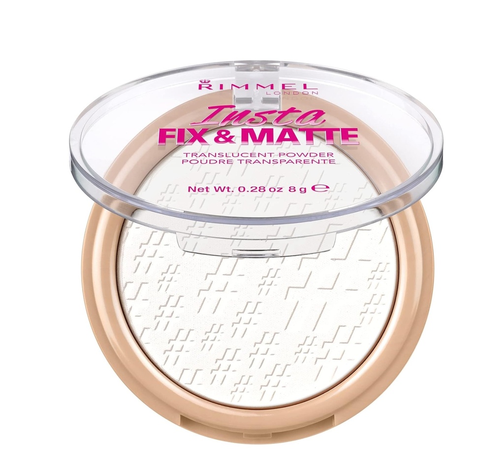 Rimmel Insta Fix & Matte Translucent Powder No.1