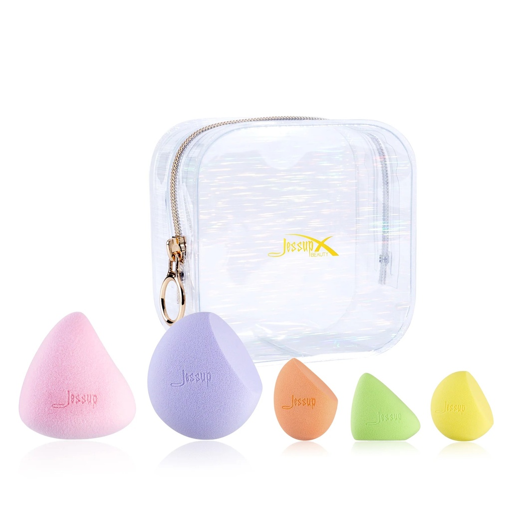 Jessup Magical Makeup Sponge Set 5 PCS 011