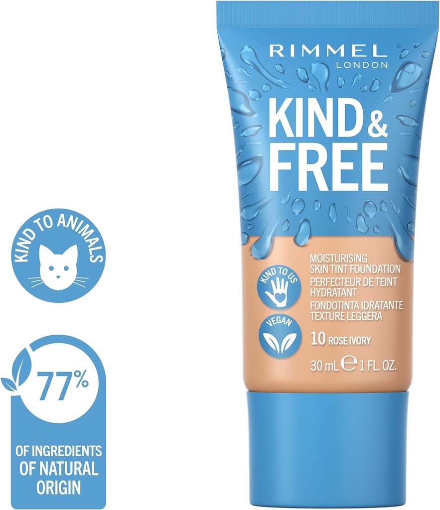 Rimmel Kind & Free Moisturising Skin Tint Foundation No.10