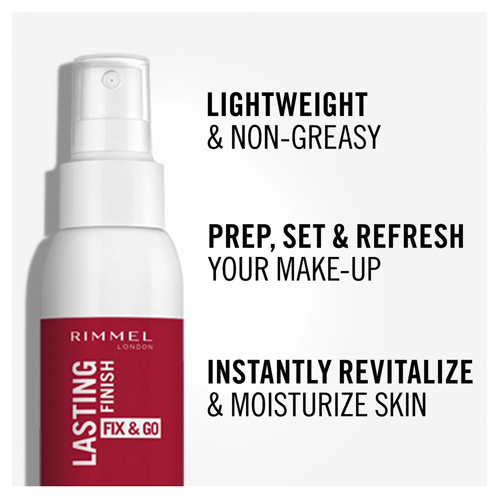 Rimmel Lasting Finish Fix & Go 2in1 Spray