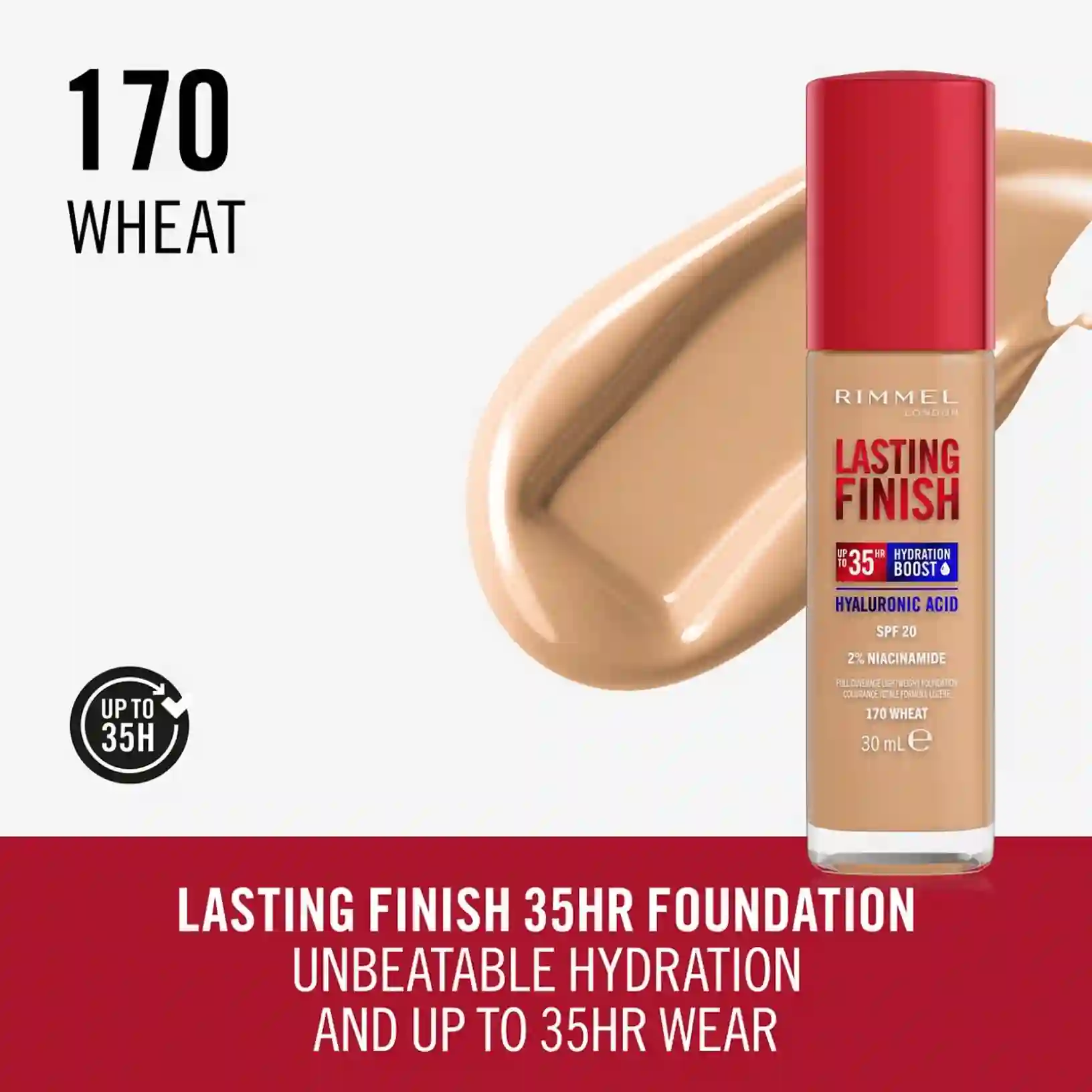 Rimmel Lasting Finish Foundation No.170