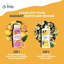 ST.Ives Radiant Skin Pink Lemon & Mandarin Orange Exfoliating Body Wash 400 Ml