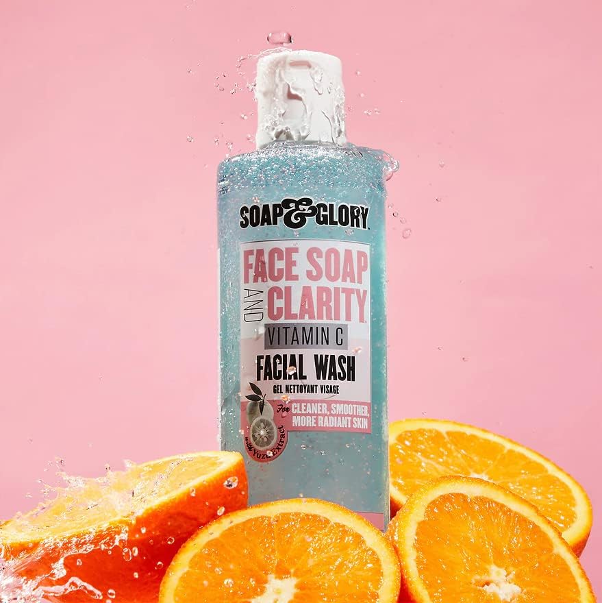 Soap & Glory Face Soap & Clarity 3in1 Vitamin C Facial Wash 350 Ml