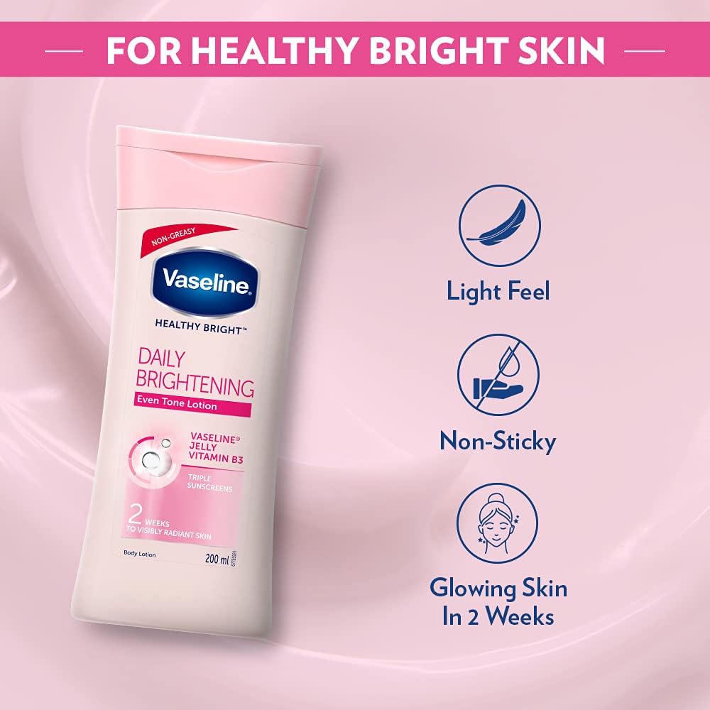 Vaseline Healthy Bright Brightning Protection Lotion 200 Ml