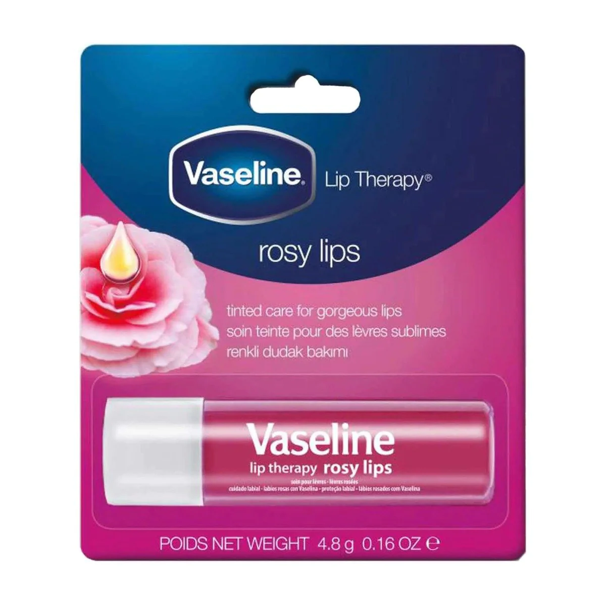 Vaseline Lip Care Rosy Lips 4.8g