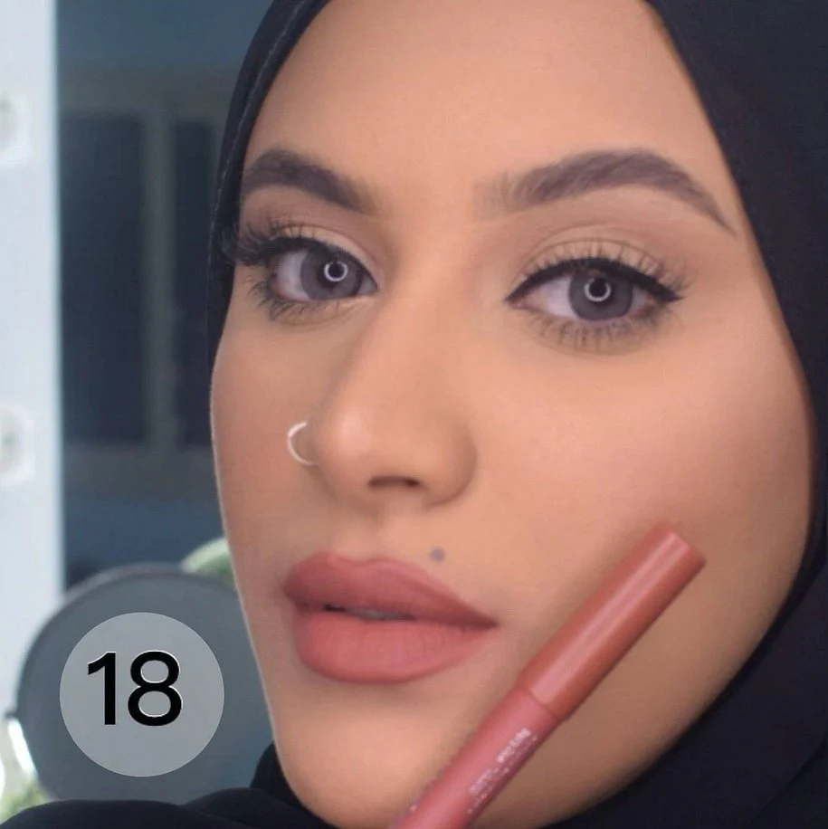 Amanda Super Long Wear Matt Lipstick Pencil No.18