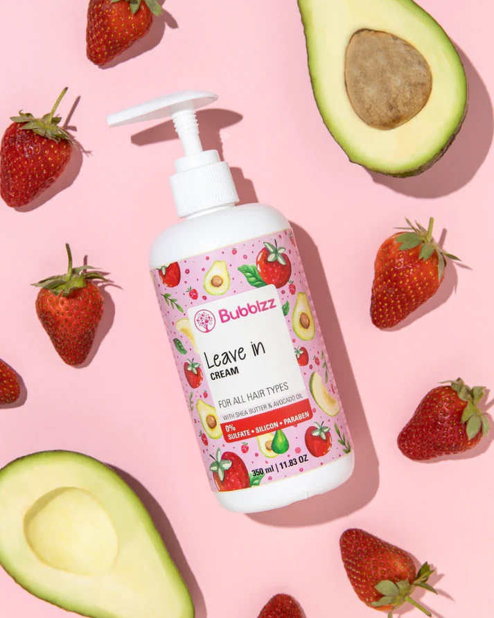 Bubblzz Leave In Cream With Shea Butter & Avocado Oil 350 ml