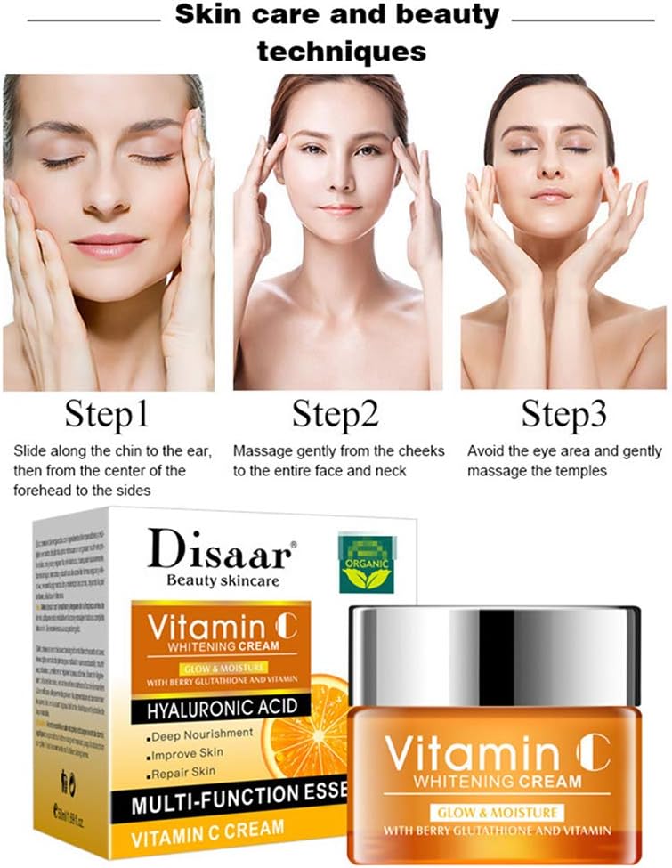 Disaar Vitamin C Whitening Glow & Moisture Cream 50 ml