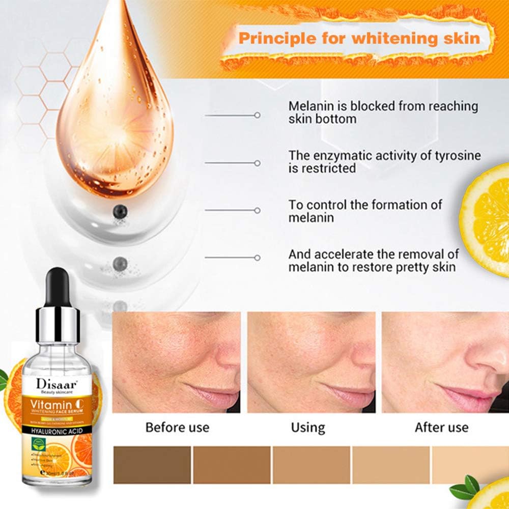 Disaar Vitamin C Whitening Glow & Moisture Serum 30 ml