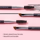 Jessup Slim Angled Brow Duo Brush 232