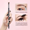 Jessup Slim Angled Brow Duo Brush 232