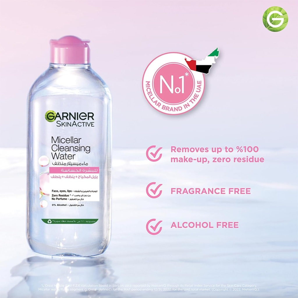 Garnier Skin Active Micellar Cleansing Water 400 Ml