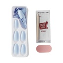 Impress Color Nails Coffin Shape 509 Cloudless