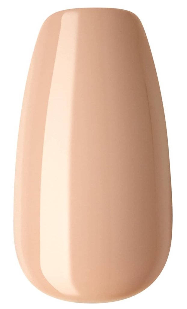 Impress Color Nails Medium Coffin Shape 506 Latte
