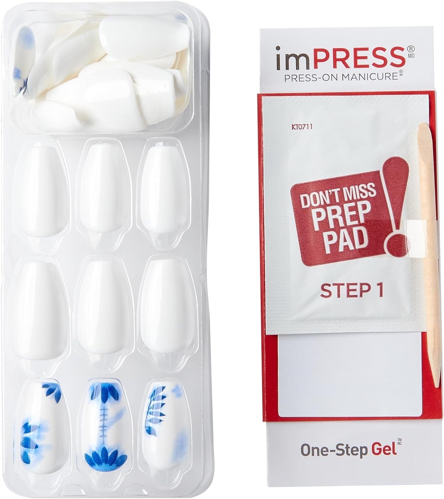 Impress Color Nails Medium Tye Dye 
