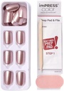 Impress Color Nails Short 004 Paralyzed Pink
