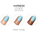 Impress Color Nails Short 008 Mint To Be