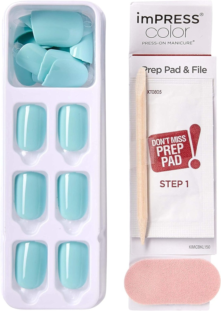 Impress Color Nails Short 008 Mint To Be