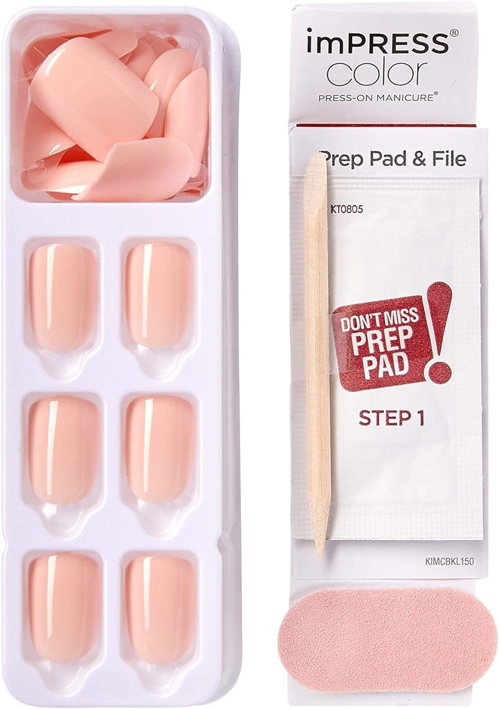 Impress Color Nails Short 009 Peevish Pink