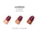 Impress Color Nails Short 014 I'm Not A Cinna