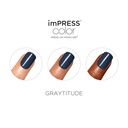Impress Color Nails Short 018 Graytitude