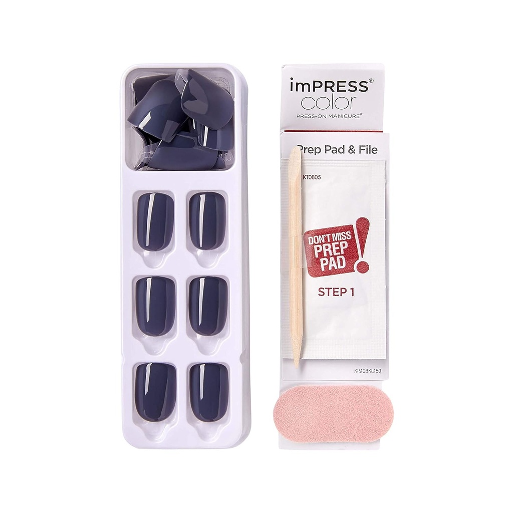 Impress Color Nails Short 018 Graytitude