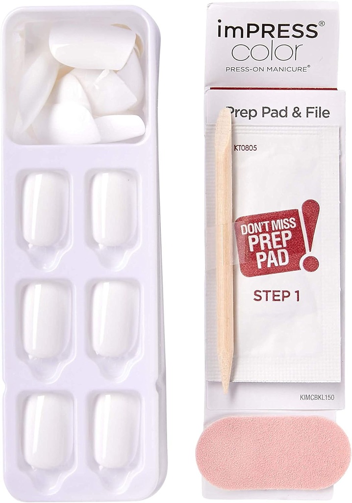 Impress Color Nails Short 019 Frosting