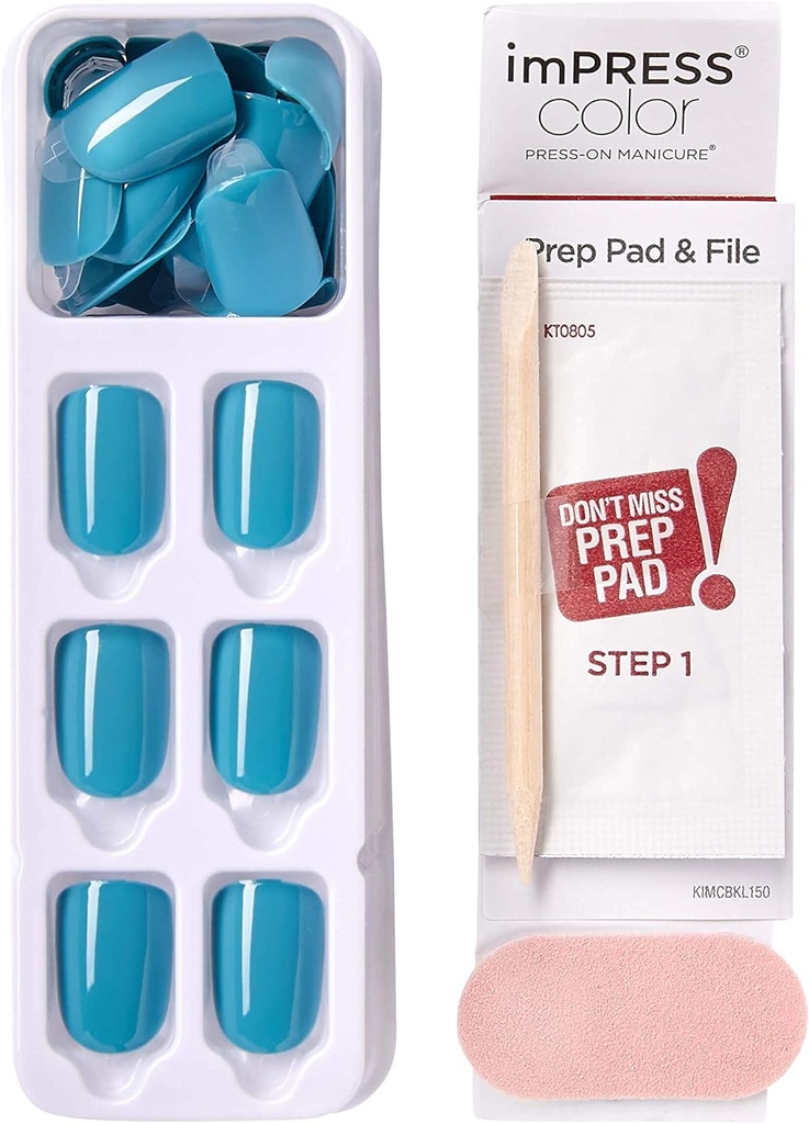 Impress Color Nails Short 021 Beach Waves
