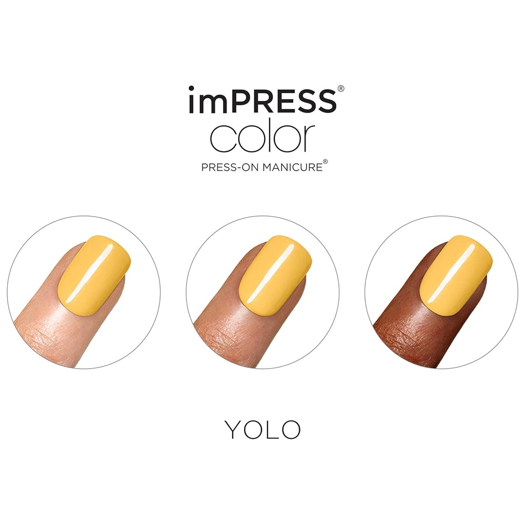 Impress Color Nails Short 022 Yolo