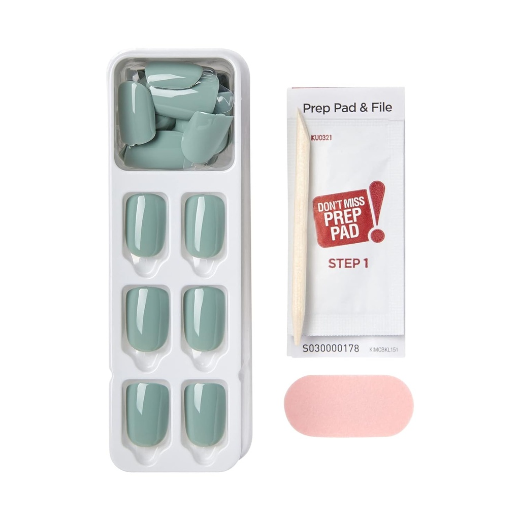 Impress Color Nails Short 34 Going Green