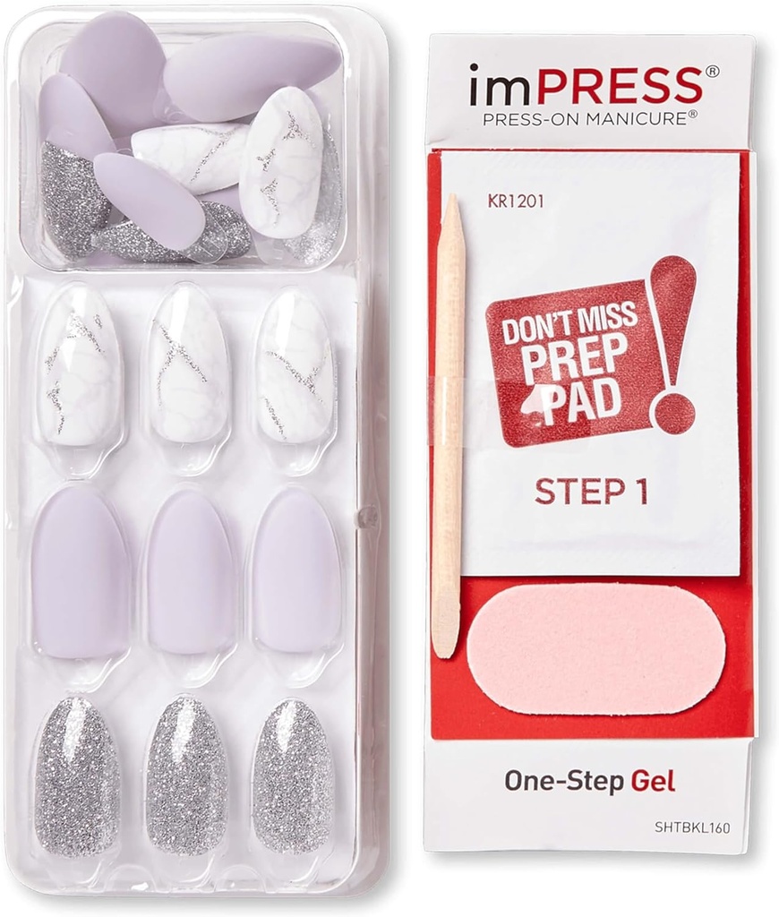 Impress Gel Medium Nails Climb Up