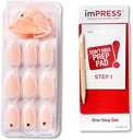 Impress Gel Medium Nails So French