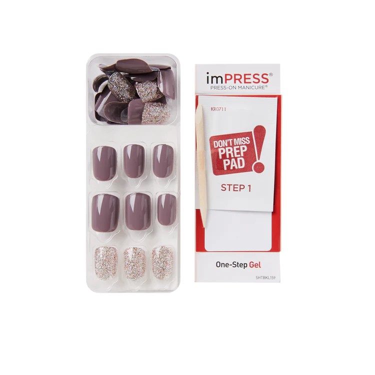 Impress Gel Short Nails Flawless