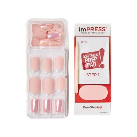 Impress Gel Short Nails Harlem Shake