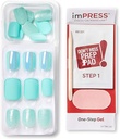 Impress Gel Short Nails Rain Check