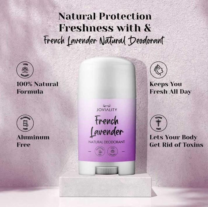 Joviality Natural Deodorant Lavender 45g