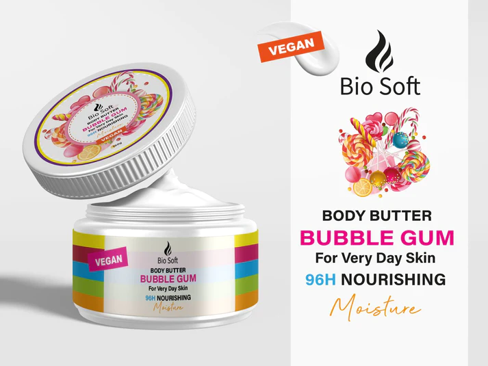 Bio Soft Body Butter Bubble Gum 150 g