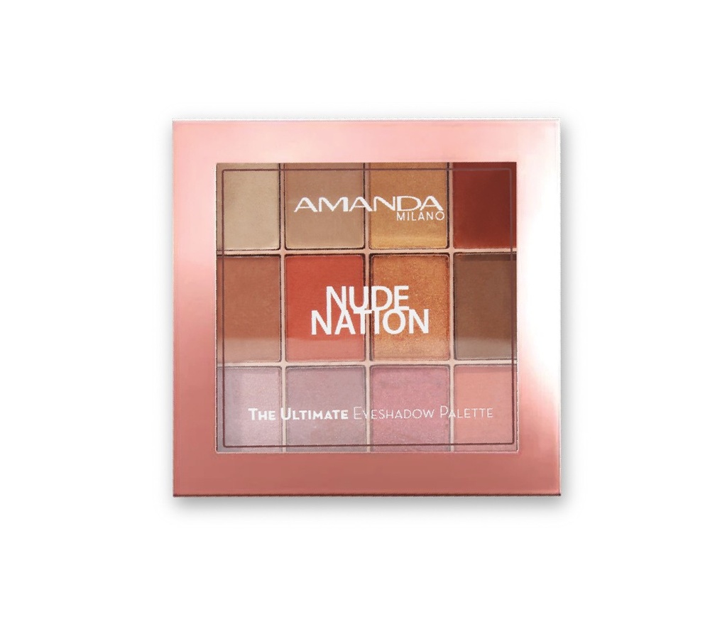 Amanda Nude Nation Eyeshadow Palette