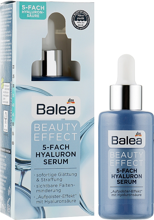 Balea Beauty Effect 5-Fach Hyaluron Serum 30 Ml