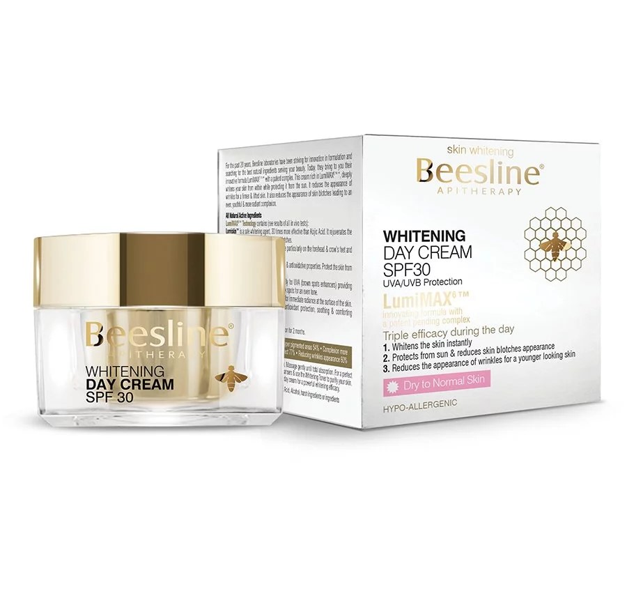 Beesline Whitening Day Cream SPF 30 Dry To Normal Skin 50ml