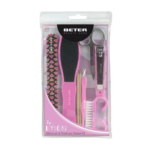 Beter Manicure & Pedicure Kit 7 Pc