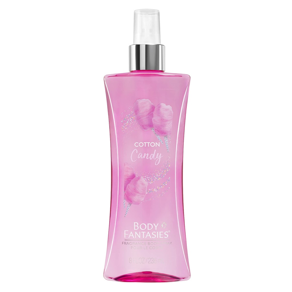 Body Fantasies Cotton Candy Fragrance Body Spray 236 Ml