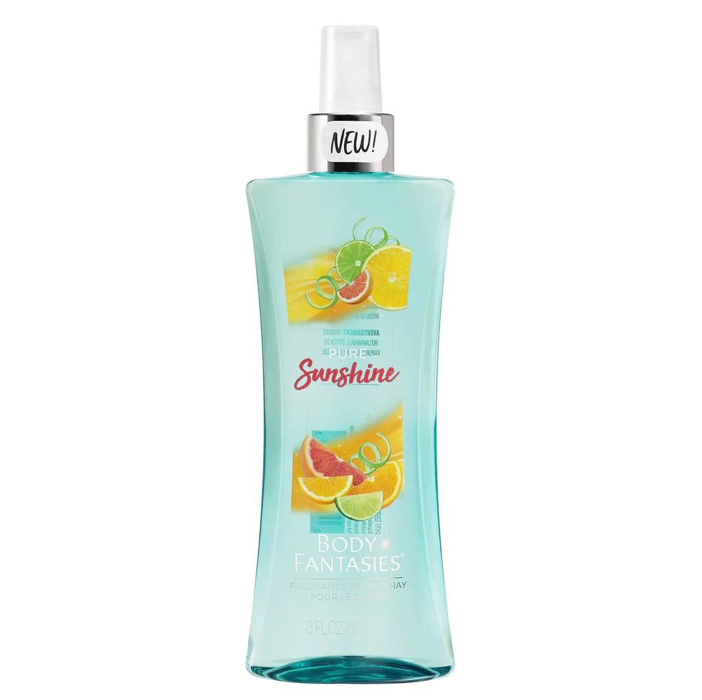 Body Fantasies Pure Sunshine Fragrance Body Spray 236 Ml