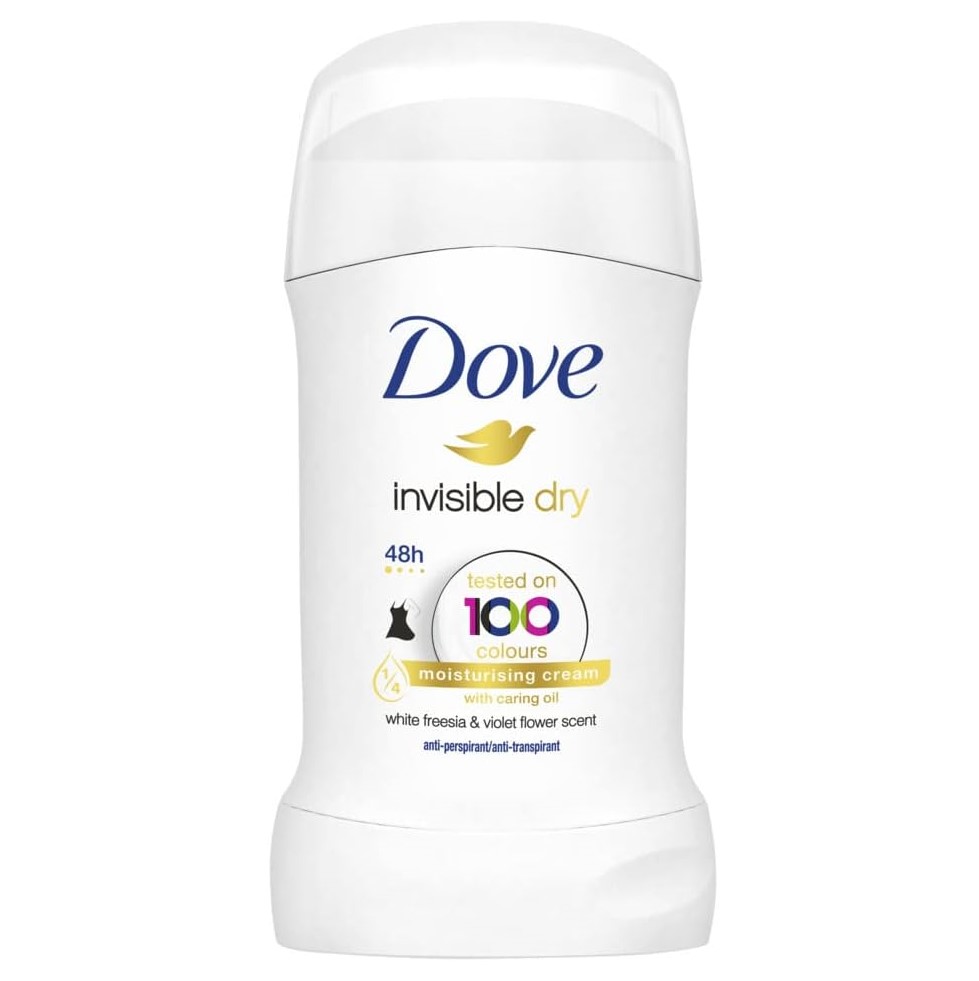 Dove Invisible Dry 48h Anti Perspirant Stick 40 Ml